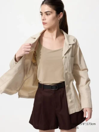 Camisola sin mangas con sujetador AIRism para mujer