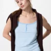 Camisola suave de modal para mujer | Rayas Camisola suave de modal para mujer | Rayas