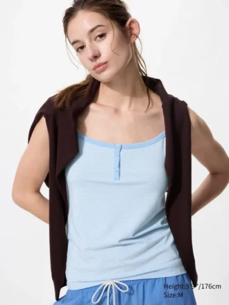 Camisola suave de modal para mujer | Rayas Camisola suave de modal para mujer | Rayas