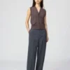 Chaleco de punto con botones para mujer, lavable Chaleco de punto con botones para mujer, lavable