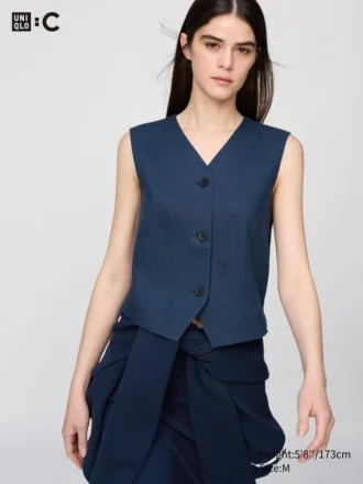 Chaleco Premium Linen para mujer