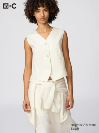Chaleco Premium Linen para mujer