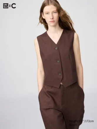 Chaleco Premium Linen para mujer