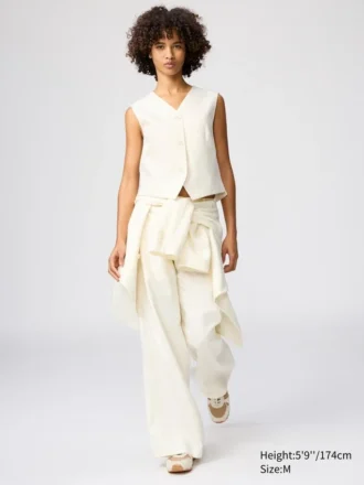 Chaleco Premium Linen para mujer