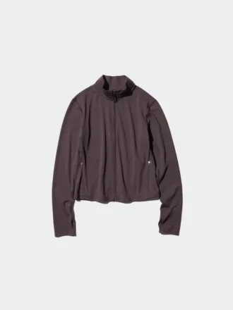 Chaqueta con cremallera completa Ultra Stretch AIRism para mujer