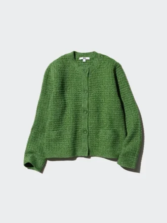 Chaqueta corta de punto para mujer