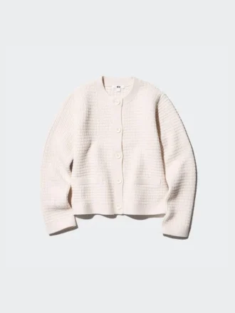 Chaqueta corta de punto para mujer