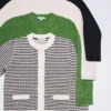 Chaqueta corta de punto para mujer Chaqueta corta de punto para mujer