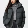 Chaqueta corta de Seamless Down para mujer | A cuadros Chaqueta corta de Seamless Down para mujer | A cuadros