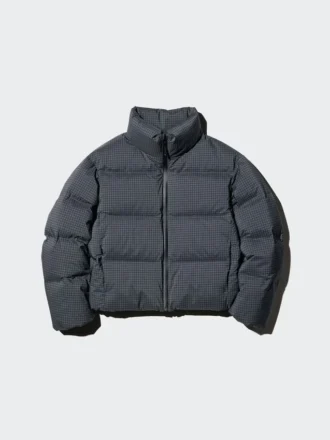 Chaqueta corta de Seamless Down para mujer | A cuadros