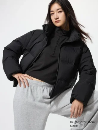 Chaqueta corta Seamless Down para mujer