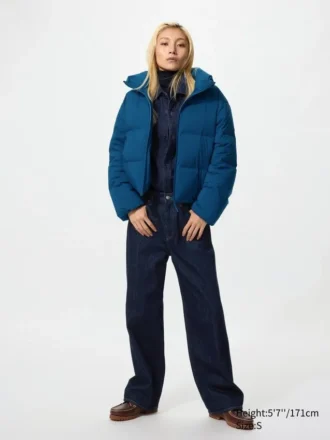 Chaqueta corta Seamless Down para mujer
