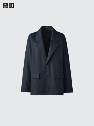 Chaqueta de algodón y lyocell para mujer