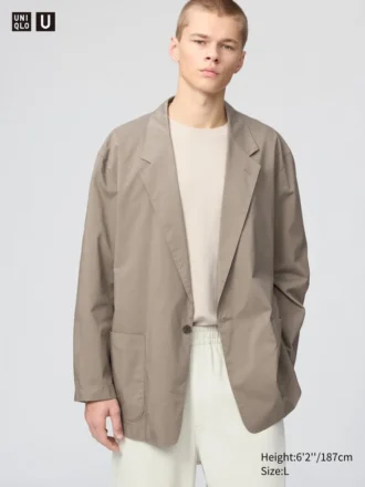 Chaqueta de corte holgado para hombre