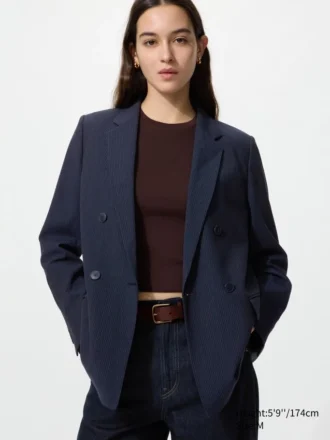 Chaqueta de doble botonadura para mujer | Patrón