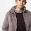 Chaqueta de mujer con cremallera completa de forro polar de hilo mullido Chaqueta de mujer con cremallera completa de forro polar de hilo mullido