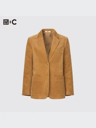 Chaqueta de pana para mujer
