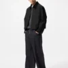 Chaqueta de pantalones cortos con cremallera para mujer Chaqueta de pantalones cortos con cremallera para mujer