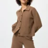 Chaqueta de punto acanalado Milano para mujer Chaqueta de punto acanalado Milano para mujer
