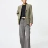 Chaqueta entallada de corte holgado para mujer Chaqueta entallada de corte holgado para mujer