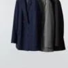 Chaqueta entallada de doble botonadura para mujer Chaqueta entallada de doble botonadura para mujer