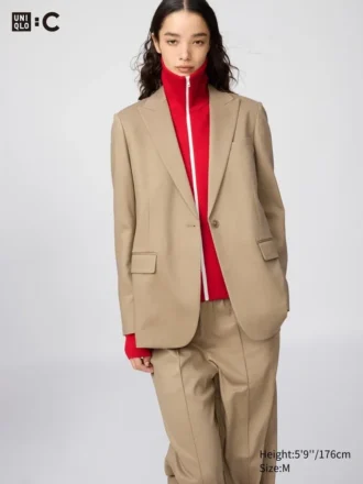 Chaqueta entallada para mujer