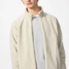 Chaqueta unisex de felpa con cremallera completa Chaqueta unisex de felpa con cremallera completa