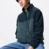 Chaqueta unisex de forro polar con cremallera completa | Color Block Chaqueta unisex de forro polar con cremallera completa | Color Block
