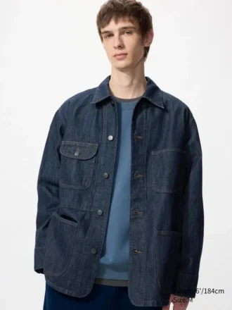 Chaqueta utilitaria unisex | Denim