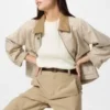 Cinturón estrecho reversible sin agujeros para mujer