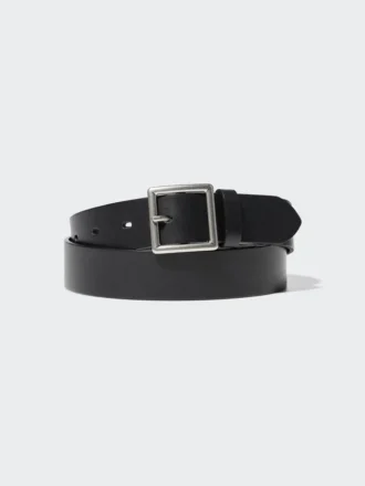 Cinturón Garrison de cuero italiano para hombre