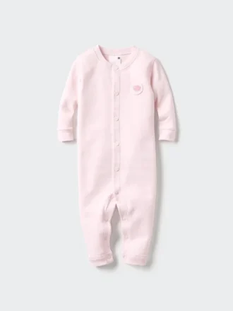 Conjunto de una pieza con canalé para bebé