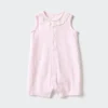 Conjunto de una pieza sin mangas para bebé Conjunto de una pieza sin mangas para bebé