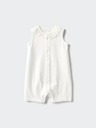 Conjunto de una pieza sin mangas para bebé