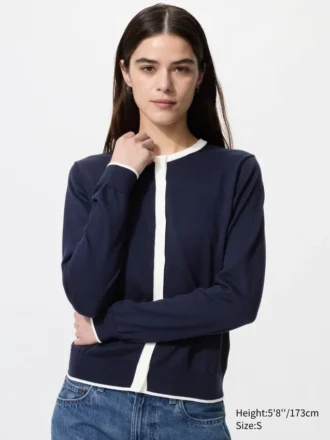 Cárdigan con protección UV para mujer | Color Block
