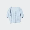 Cárdigan de encaje transparente para mujer | Mangas cortas Cárdigan de encaje transparente para mujer | Mangas cortas
