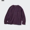 Cárdigan de felpa unisex