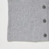 Cárdigan de punto acanalado lavable para mujer Cárdigan de punto acanalado lavable para mujer