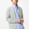 Cárdigan de punto con cuello en V para hombre Cárdigan de punto con cuello en V para hombre