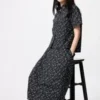 Falda Cocoon de algodón para mujer | Estampada Falda Cocoon de algodón para mujer | Estampada