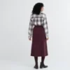 Falda de punto 3D Knit para mujer con Souffle Yarn Falda de punto 3D Knit para mujer con Souffle Yarn