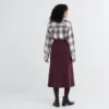 Falda de punto 3D Knit para mujer con Souffle Yarn Falda de punto 3D Knit para mujer con Souffle Yarn