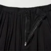 Falda fruncida de mezclilla para mujer Falda fruncida de mezclilla para mujer