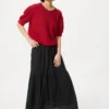 Falda maxi con volantes para mujer Falda maxi con volantes para mujer