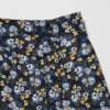 Falda midi estampada con abertura para mujer Falda midi estampada con abertura para mujer