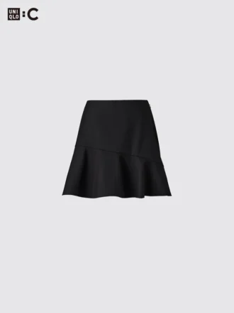 Falda pantalón acampanada para mujer