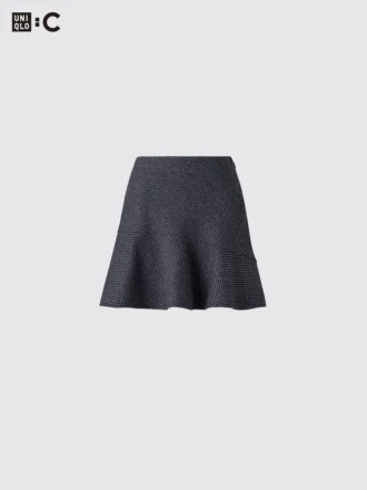 Falda pantalón acampanada para mujer