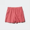Falda pantalón de mezcla de lino para mujer Falda pantalón de mezcla de lino para mujer