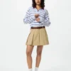 Falda pantalón plisada para mujer Falda pantalón plisada para mujer