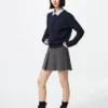 Falda pantalón plisada para mujer Falda pantalón plisada para mujer